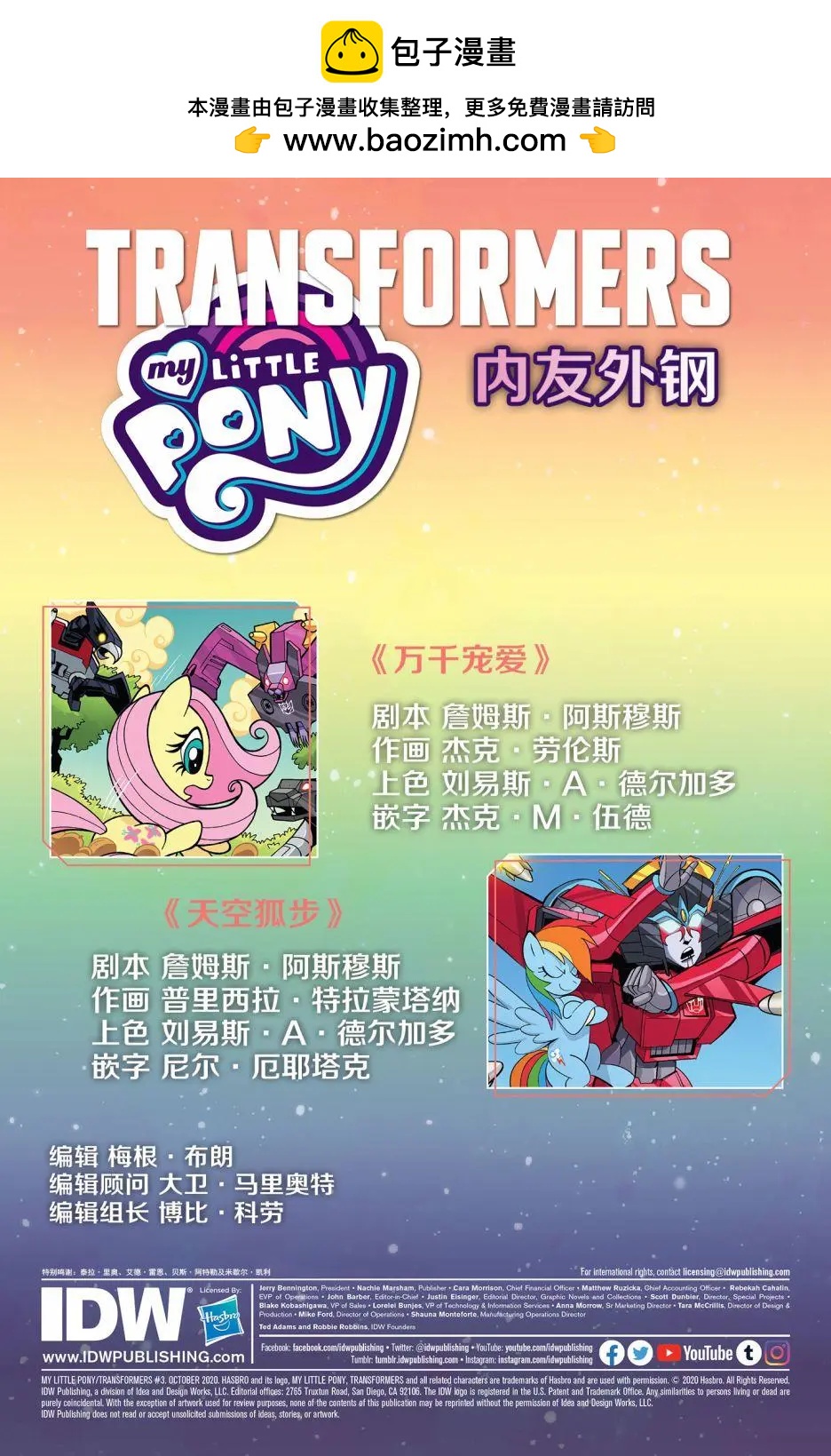 彩虹小馬G4 - 彩虹小馬X變形金剛聯動：內友外鋼#03 - 2