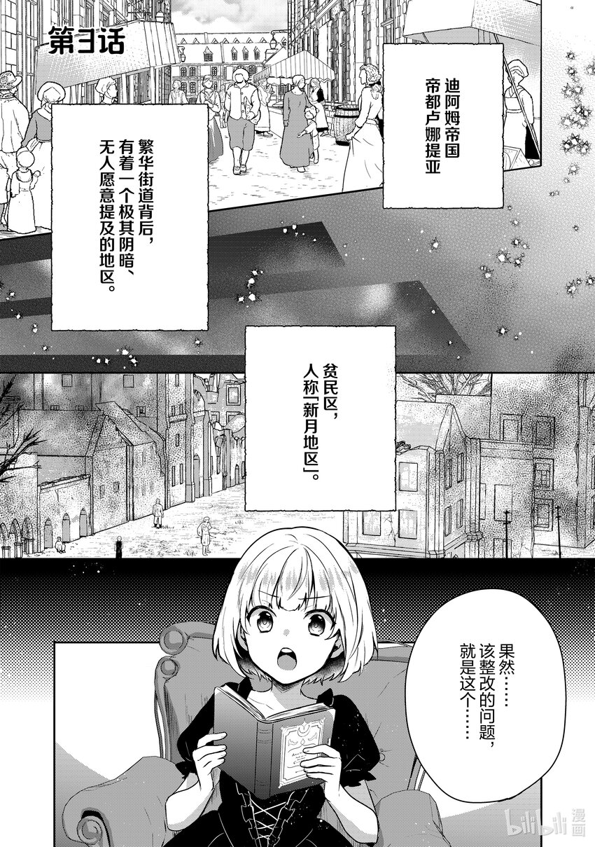 迪阿姆帝國物語 ～從斷頭臺開始的，公主轉生逆轉傳～＠COMIC - 3 第3話 - 1