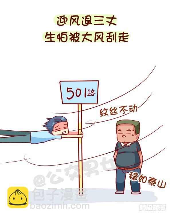 公交男女爆笑漫畫 - 944-長的瘦是一種什麼體驗 - 2