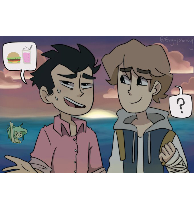 垃圾堆裡的小美人魚 - 同人圖25 - 1