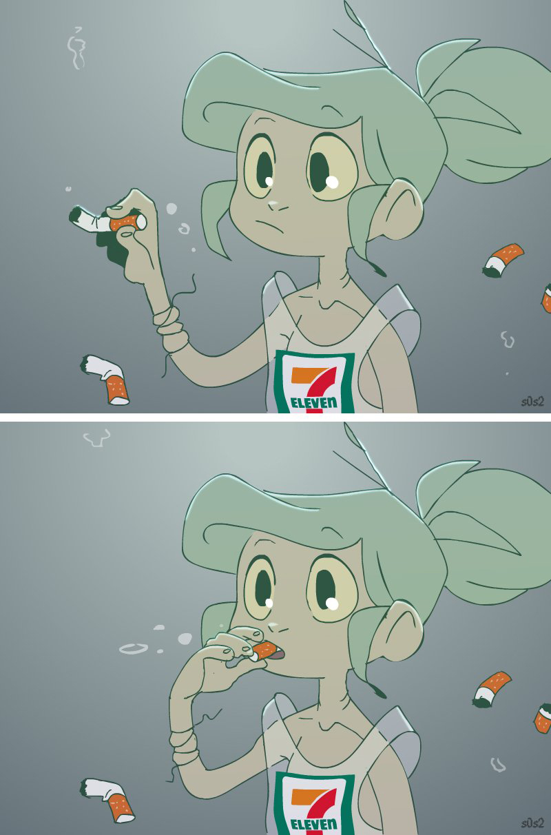 垃圾堆裡的小美人魚 - 同人圖38 - 2