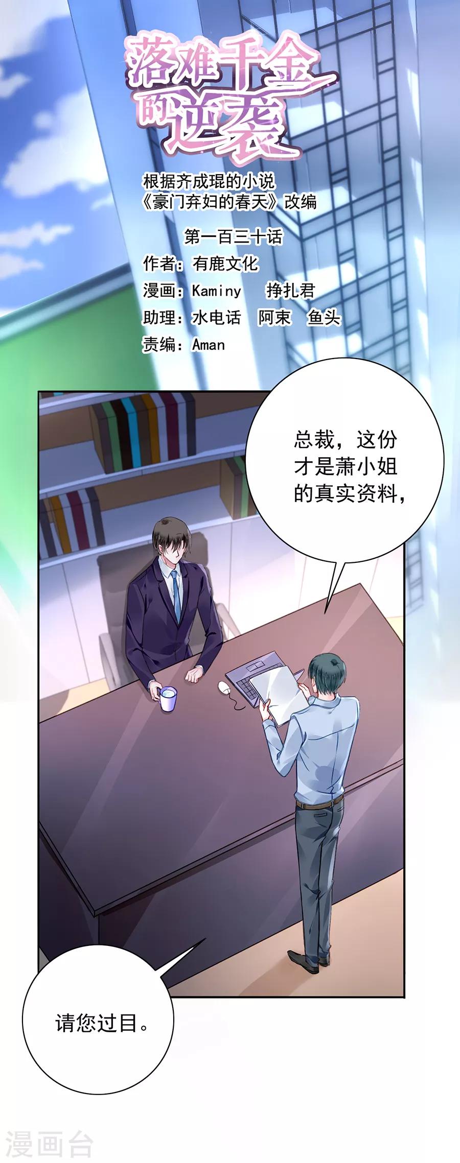 落難千金的逆襲 - 第130話 願賭服輸 - 1